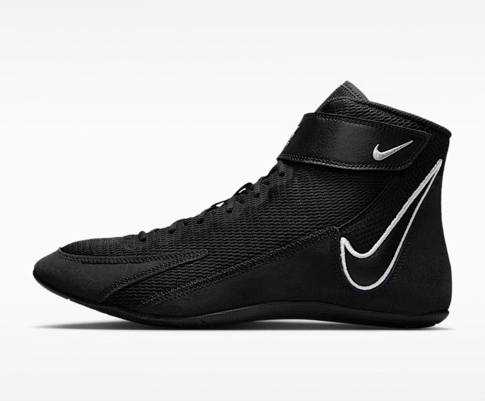NEW Men’s Nike Speedsweep VIII Wrestling Shoes Black/White HF9132-001 Men Size 9